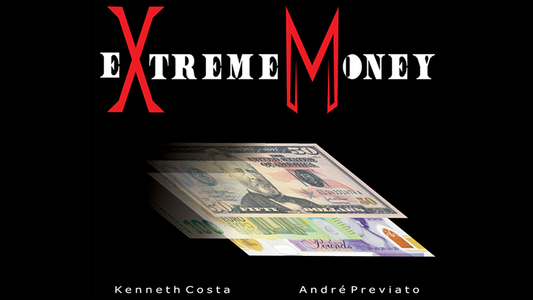 EXTREME MONEY USD (Gimmicks and Online Instructions) by Kenneth Costa and André Previato